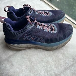 Hoka One One Womens Sz 10.5 Bondi
6 Marlin Blue/Pink Athletic Running Shoes